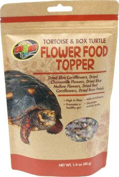 flower food topper for tortoises